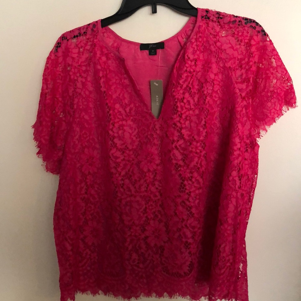 J. Crew Pink Blouse!
